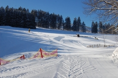 Frische Skipiste