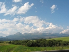 Landschaft in der Slowakei